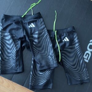 Adizero Control Running Short Leggings / Half Tights